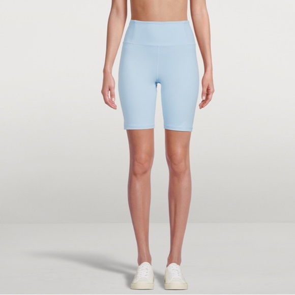 GIRLFRIEND COLLECTIVE Ribbed High-Rise Bike Shorts
In Bluebell - Picture 1 of 13